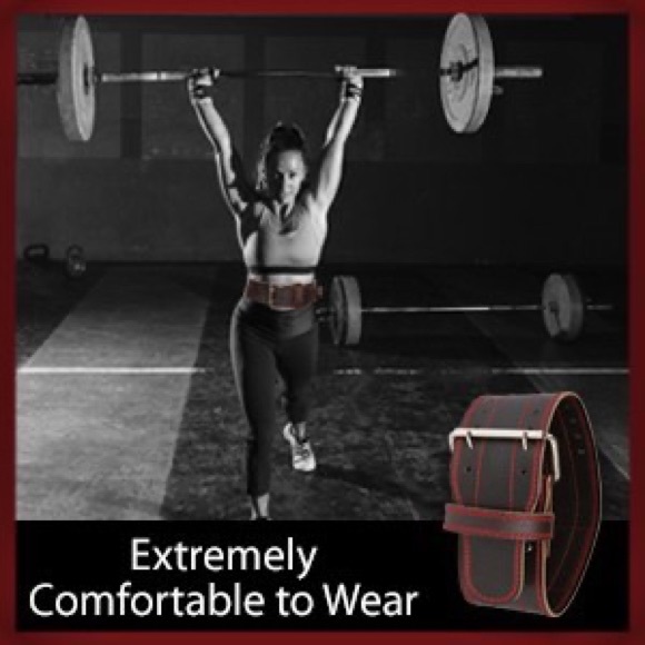 Dark Iron Weightlifting Fitness Belt Men Women - Picture 6 of 8